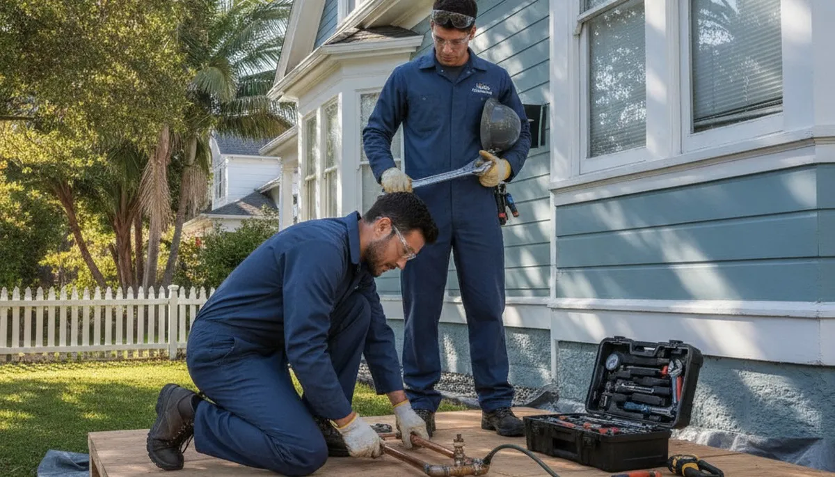 Oakland, CA plumber providing residential plumbing repair services