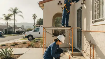 Oakland, CA plumbing repair team servicing residential pipes and emergency leaks