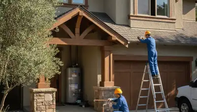 Oakland, CA plumber repairing residential plumbing for fast leak and pipe repair services
