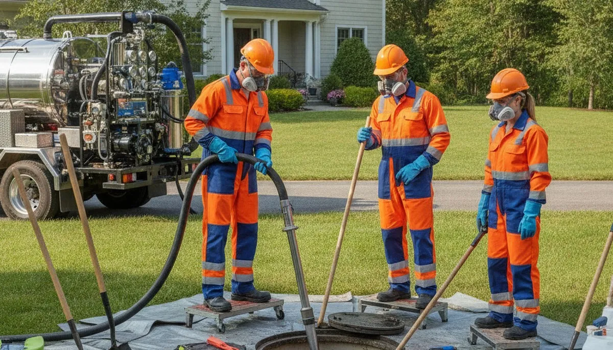Oakland, CA septic tank cleaning service for homes by On Call Plumbers